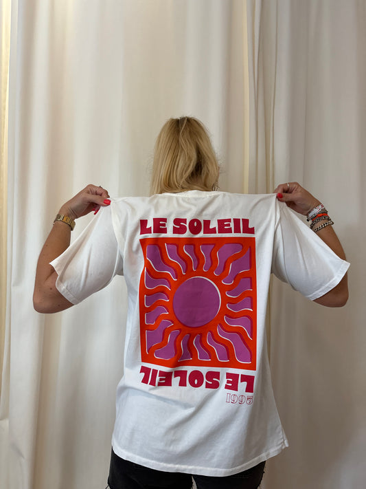 T-shirt SOLEIL Blanc