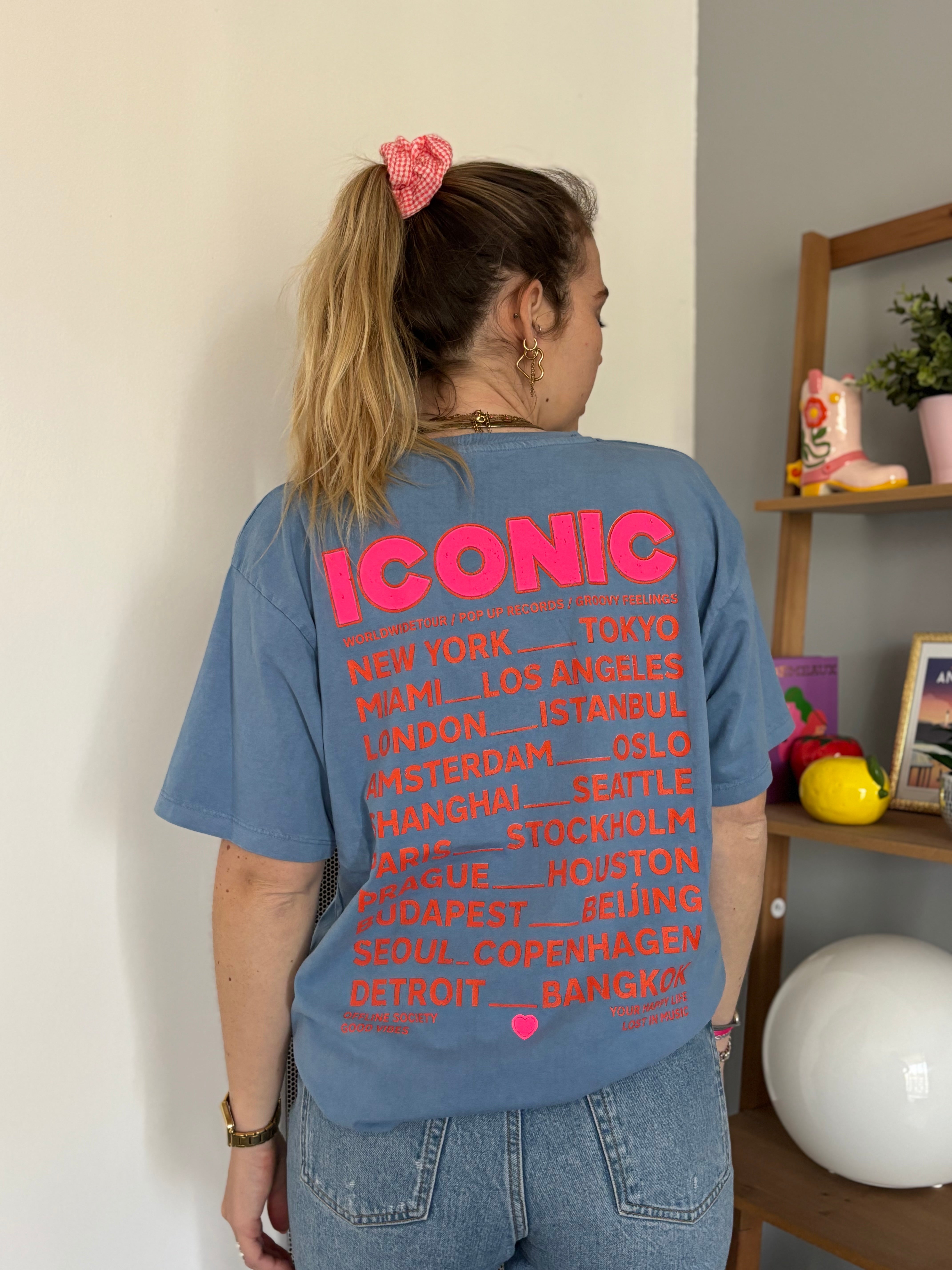 T-shirt ICONIC Bleu