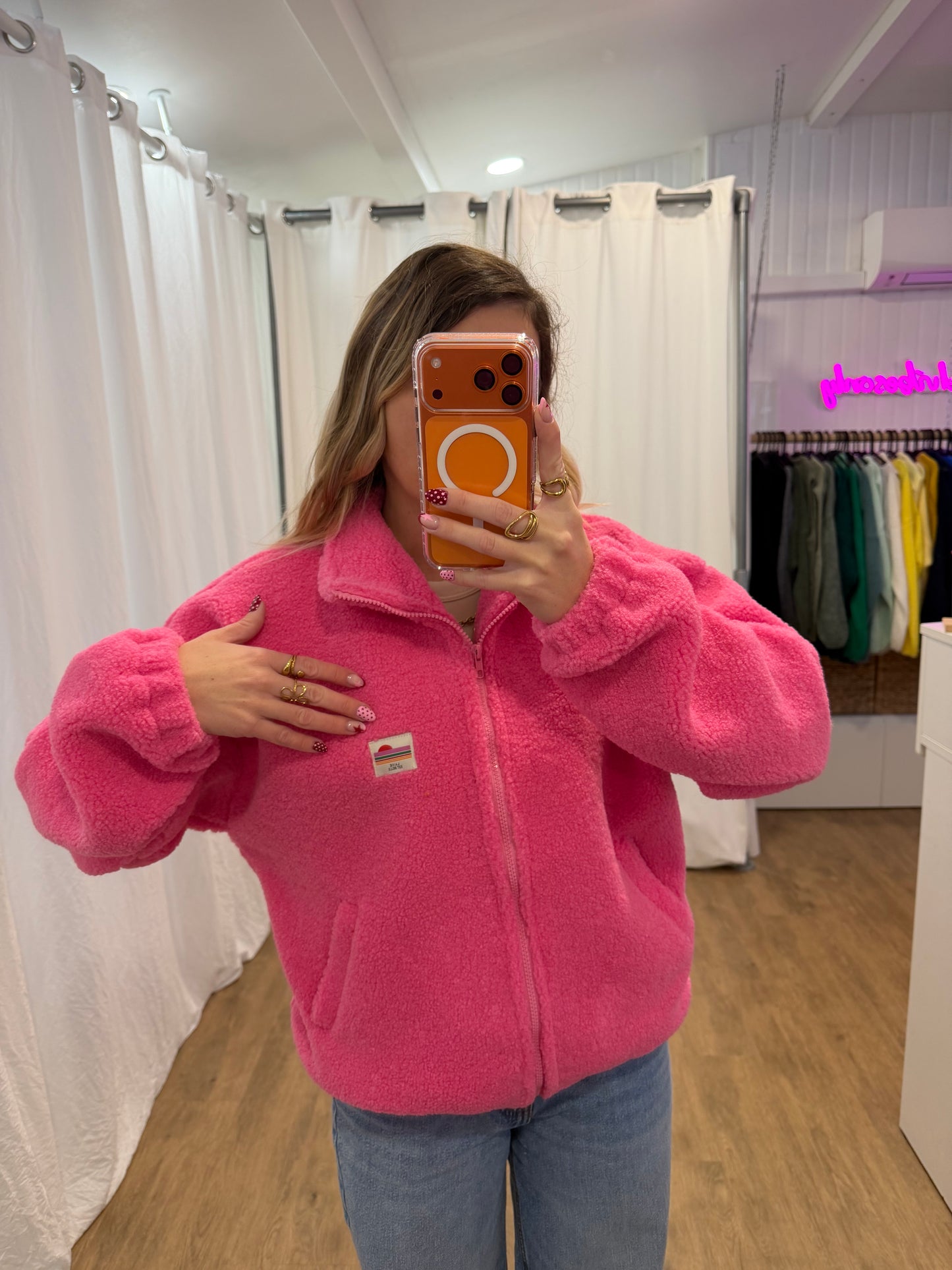 Veste polaire AVA Rose