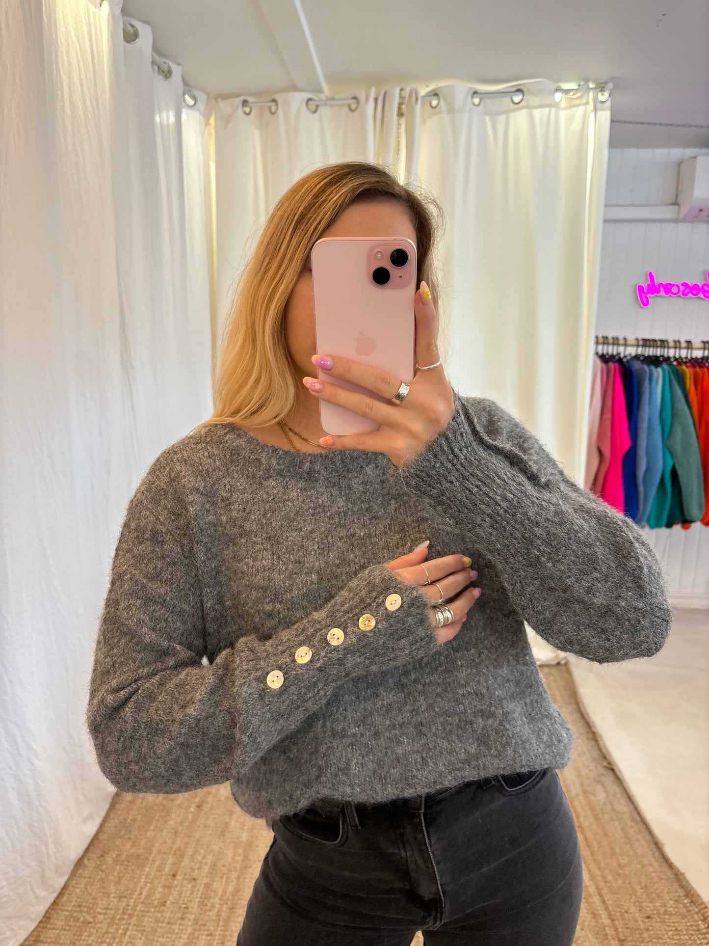 Pull CLAUDIA Gris foncé