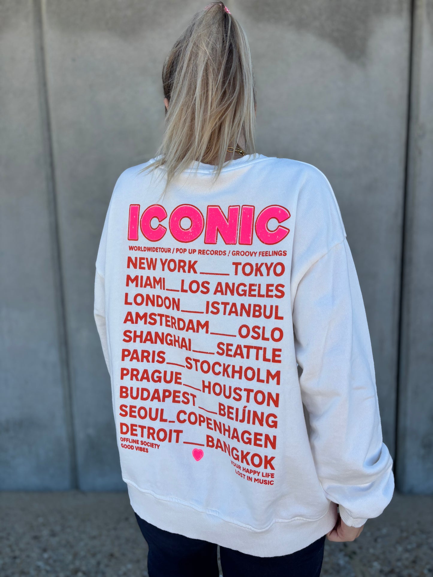 Sweat ICONIC Blanc