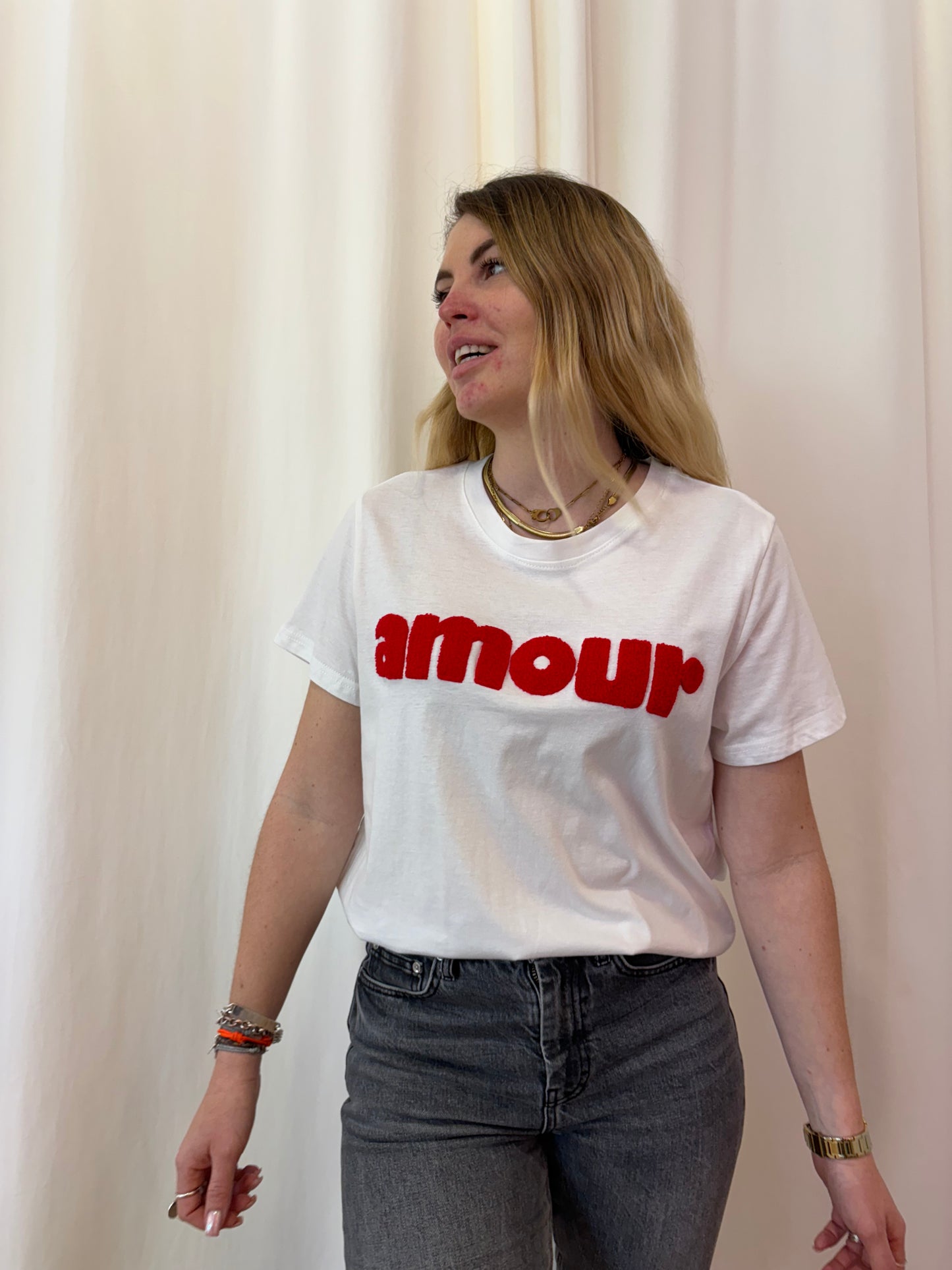 T-shirt AMOUR Rouge