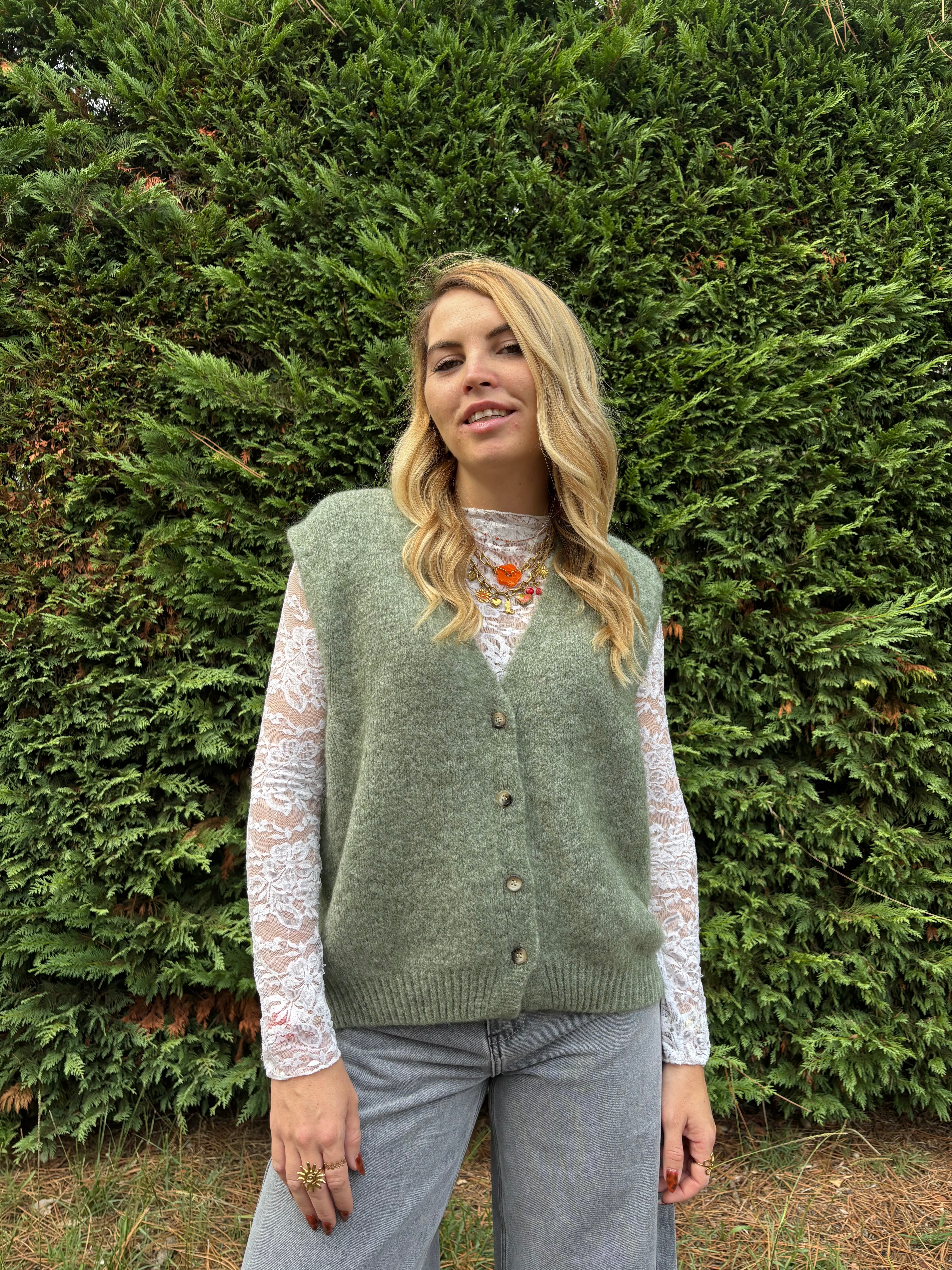 51 - Gilet TOM - Olive