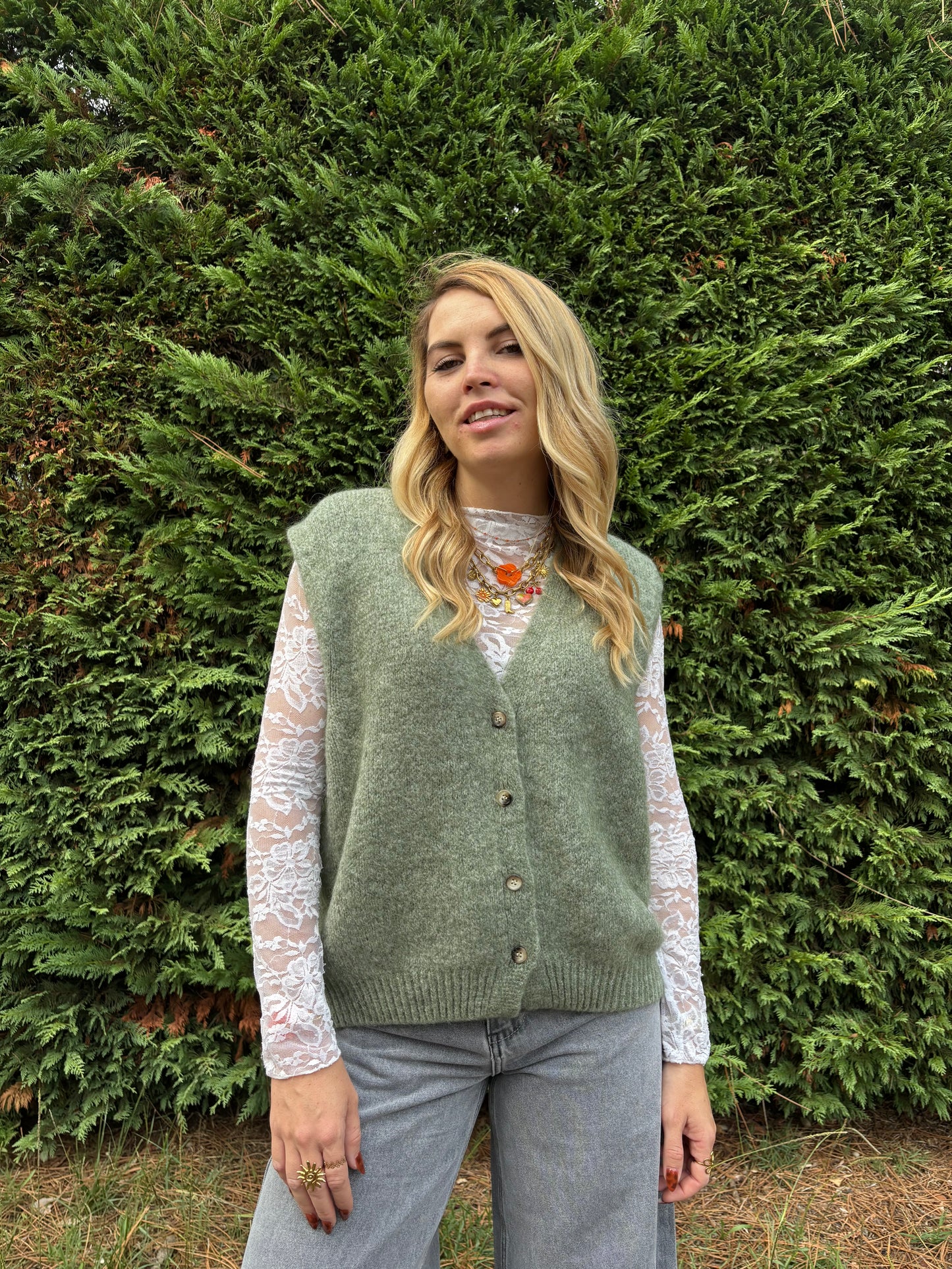 51 - Gilet TOM - Olive