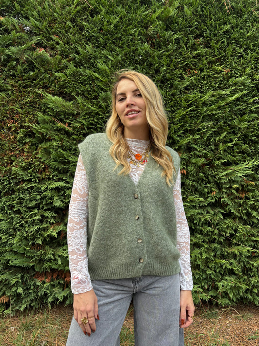 51 - Gilet TOM - Olive