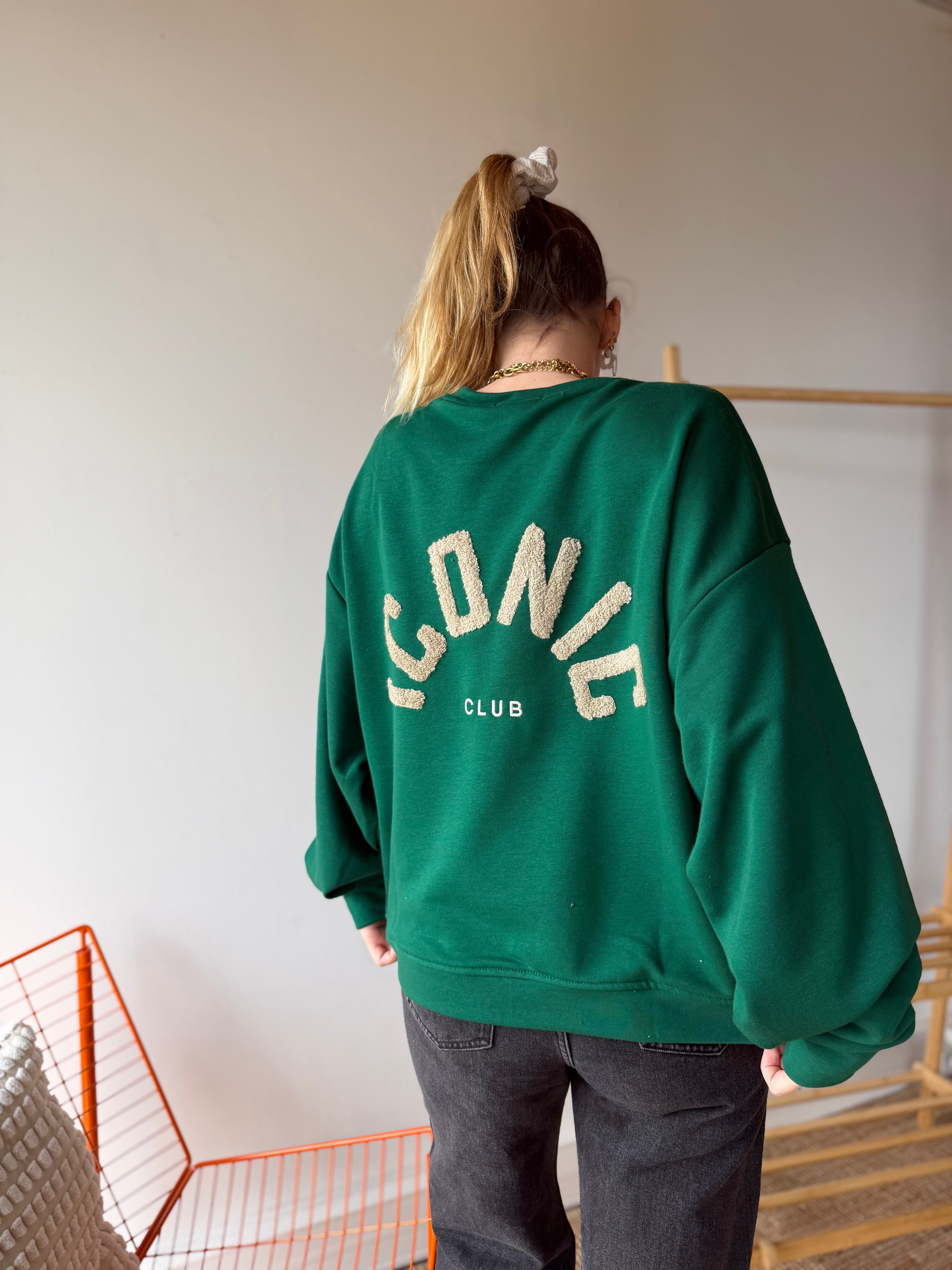 Sweat ICONIC CLUB Vert