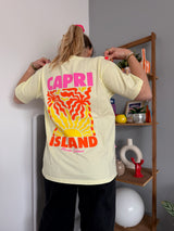 T-shirt CAPRI ISLAND Jaune