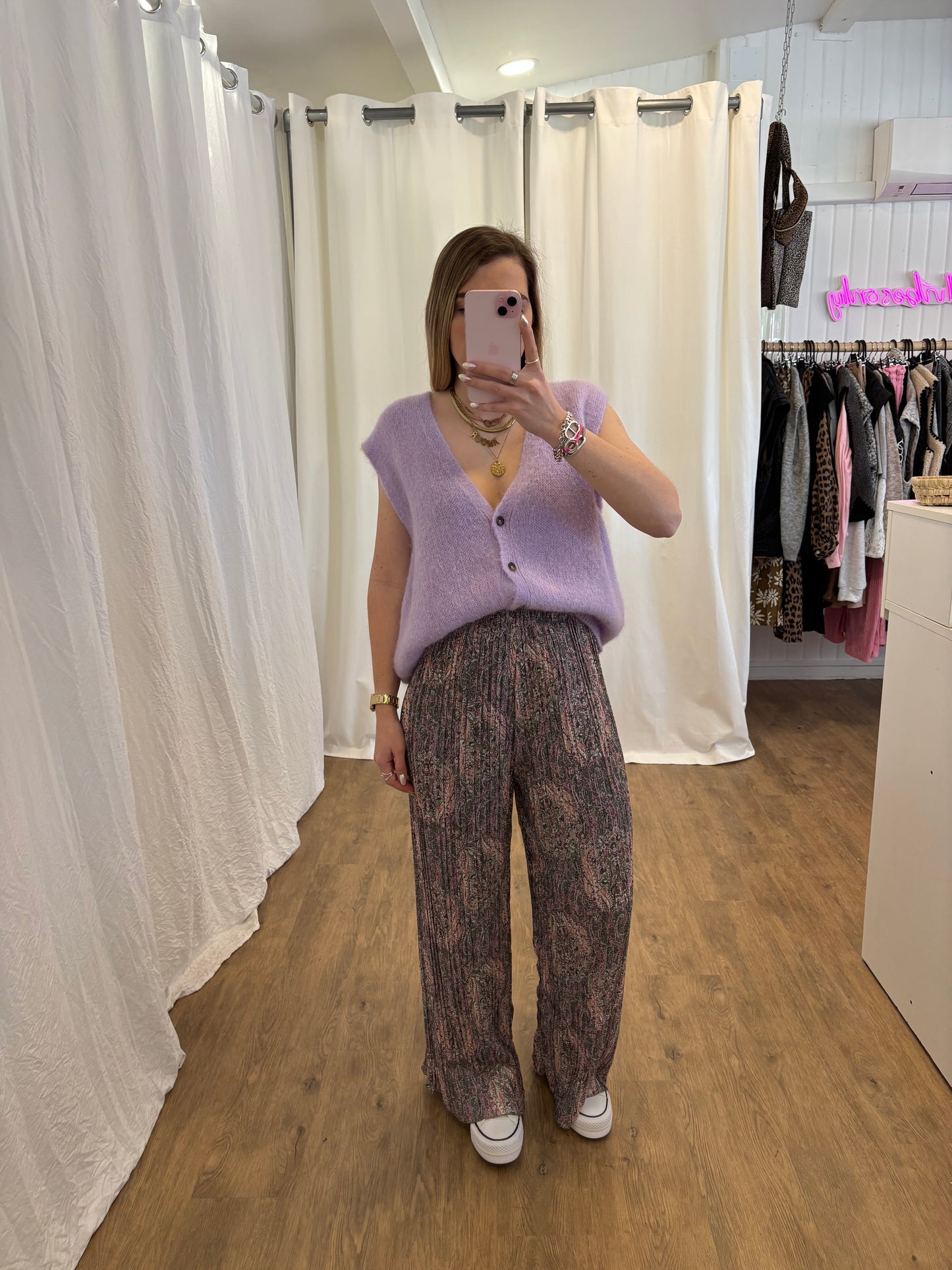 9 - Pantalon plissé BILI Kaki