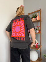 T-shirt SOLEIL Noir