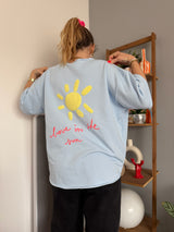 Sweat LOVE IN THE SUN Bleu