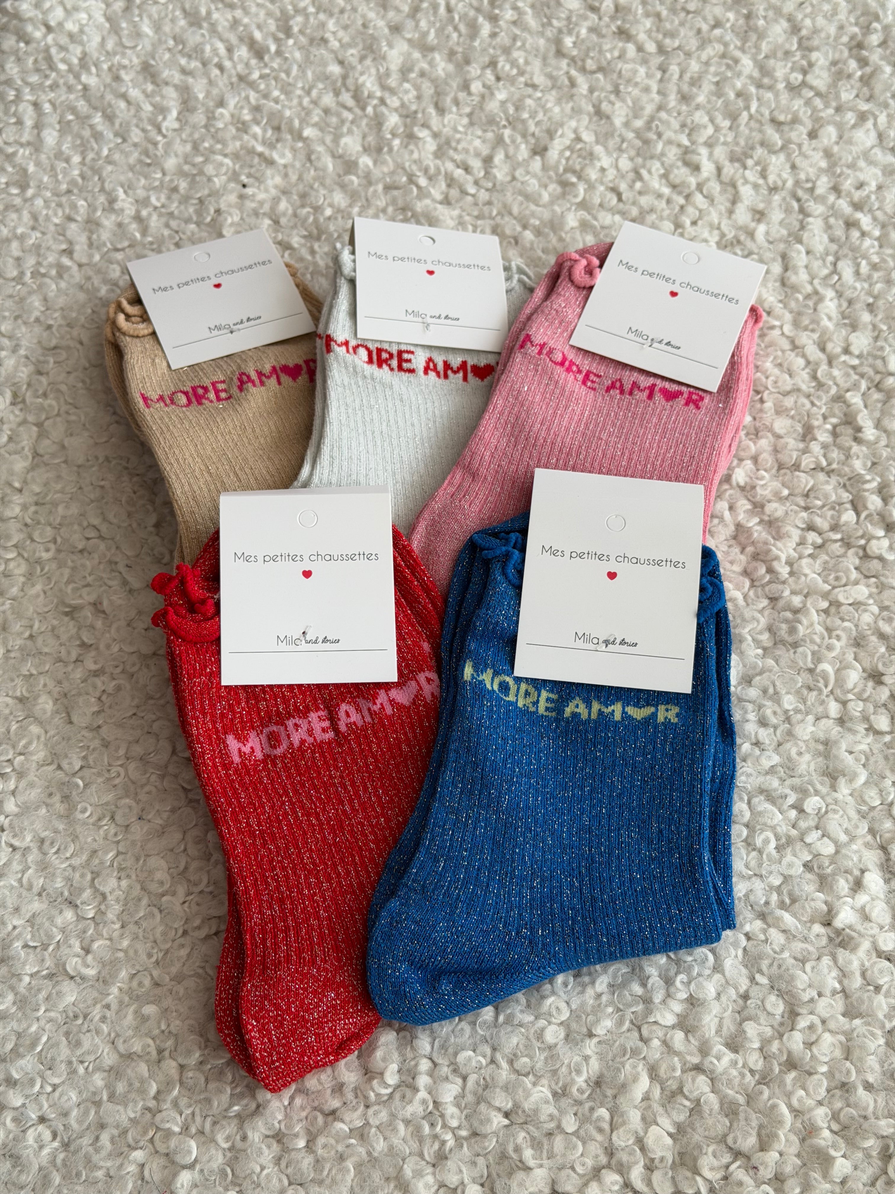 Chaussettes montantes MORE AMOR