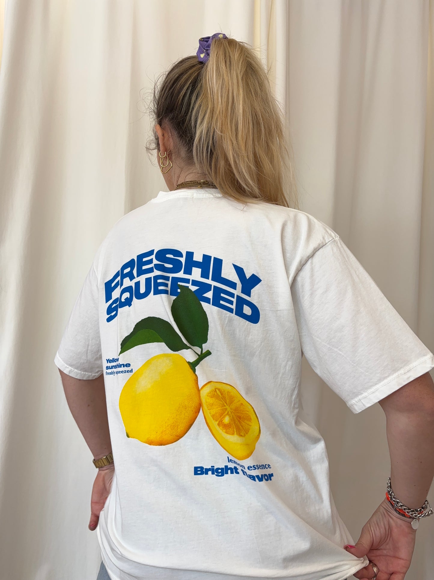T-shirt CITRON Blanc