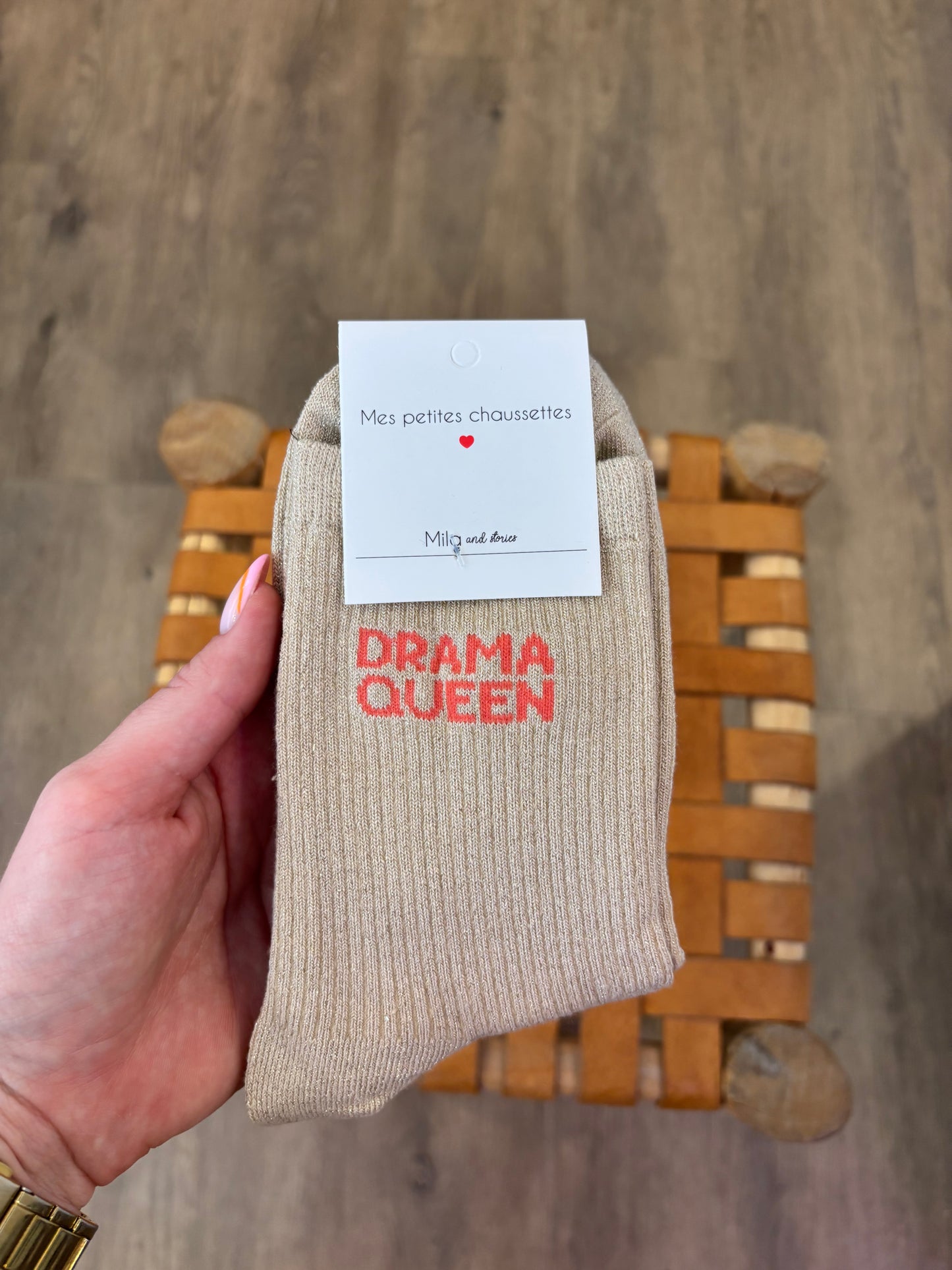 Chaussettes DRAMA QUEEN montante