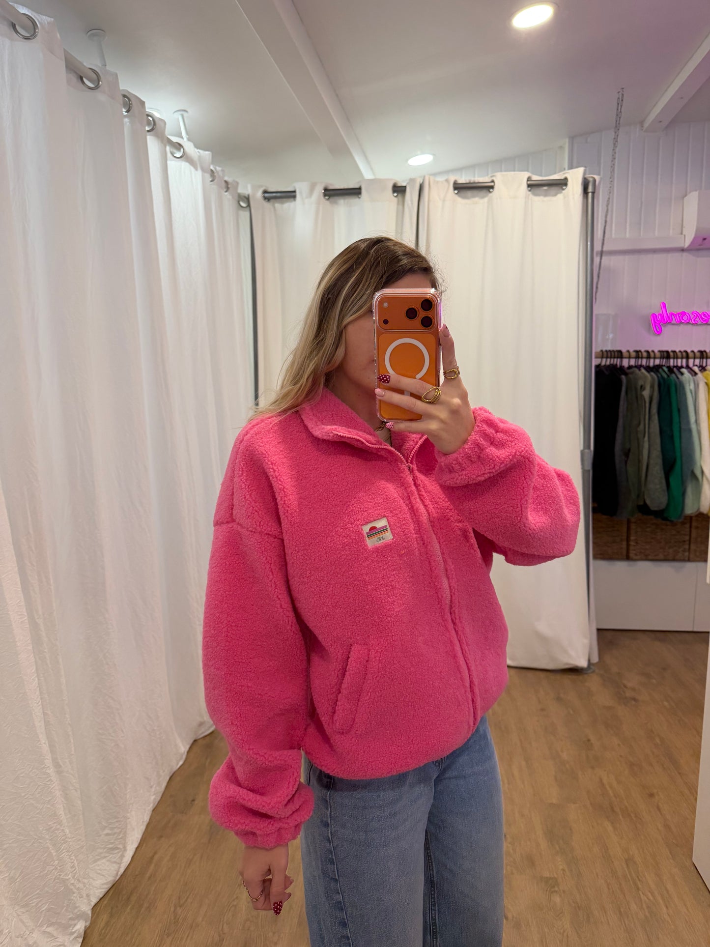 Veste polaire AVA Rose