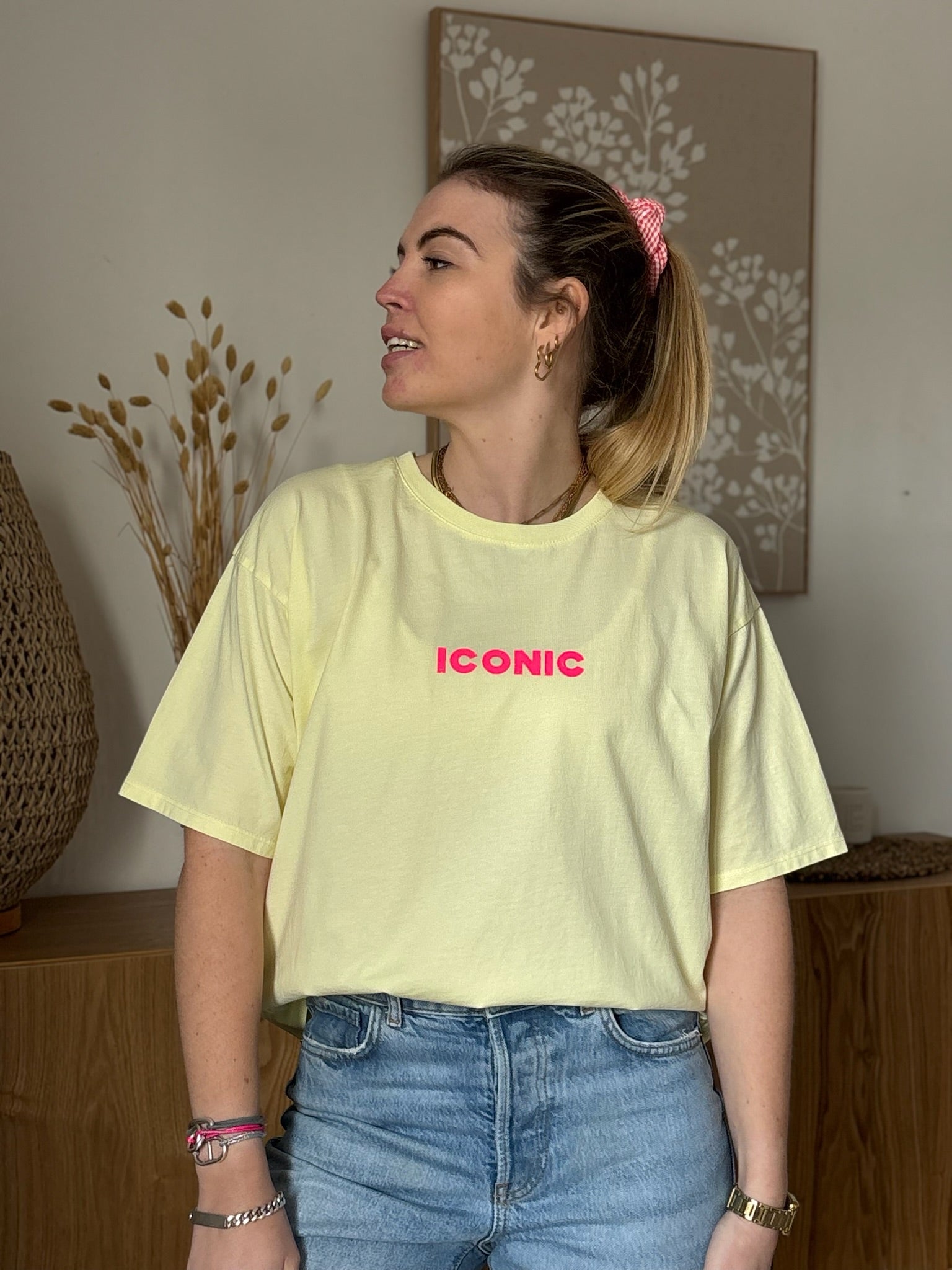 T-shirt ICONIC Jaune