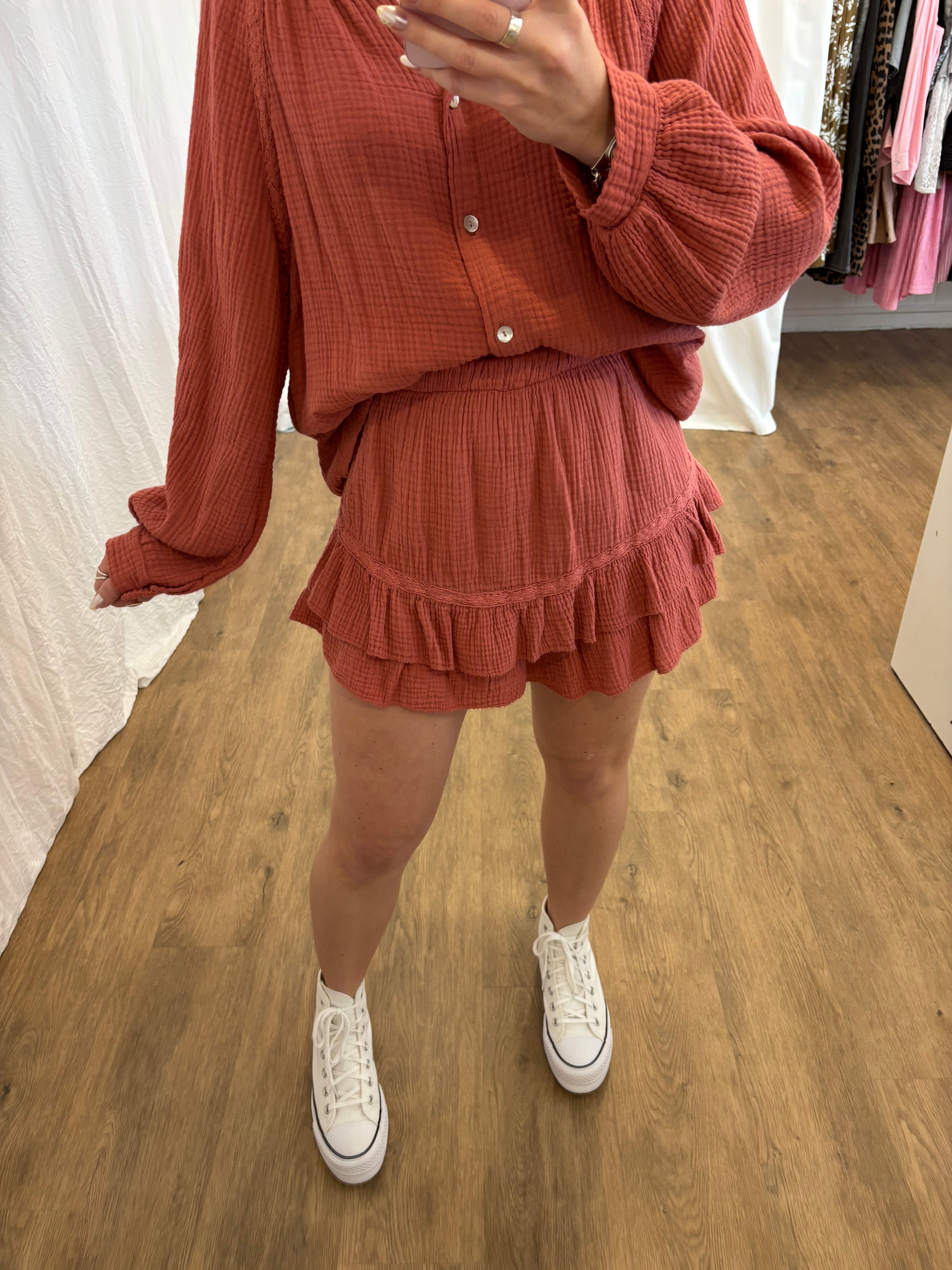 Short LYA Terracotta