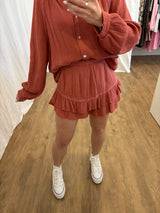 Short LYA Terracotta