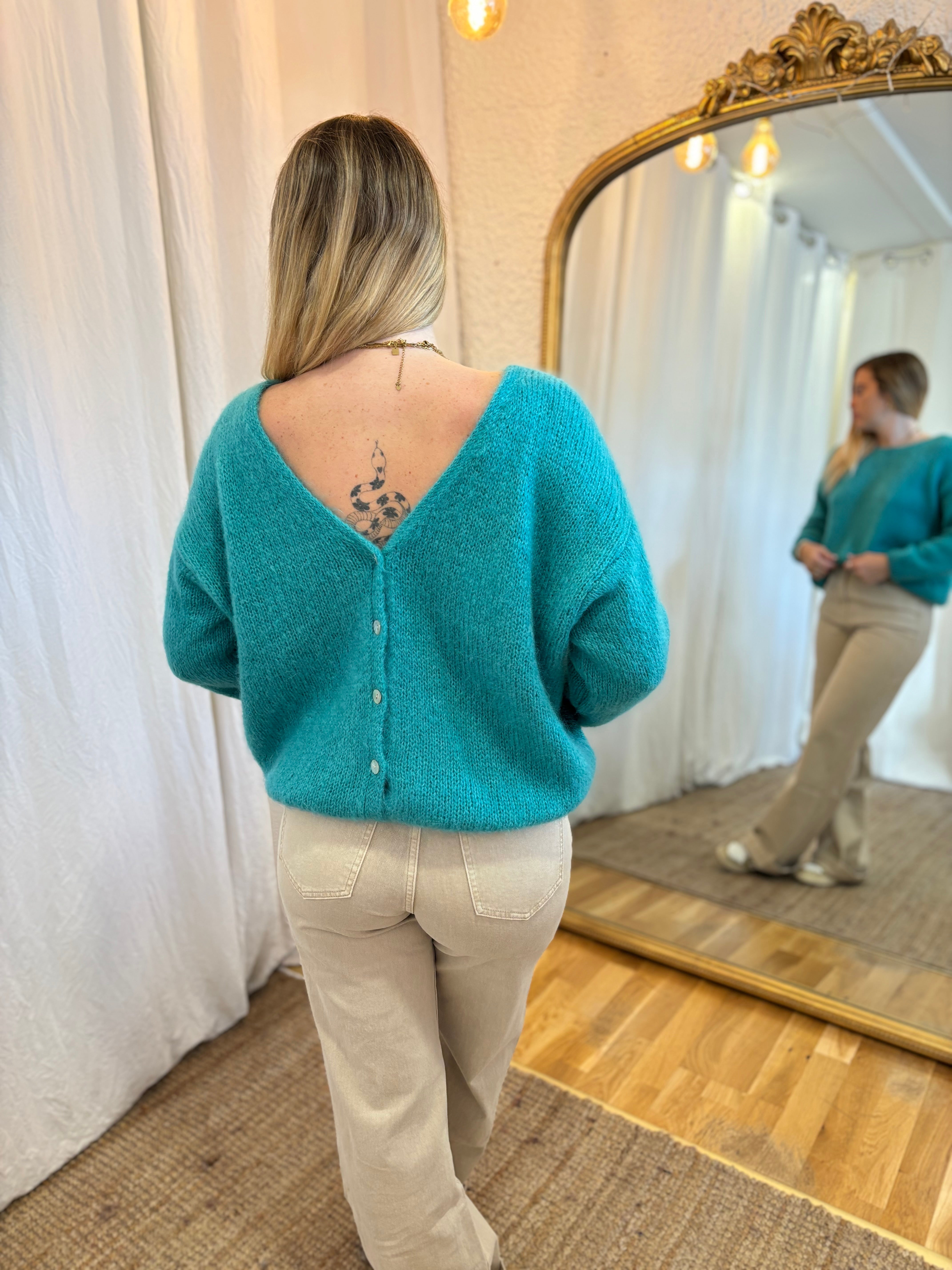 31 - Gilet LOU - Turquoise 🧡
