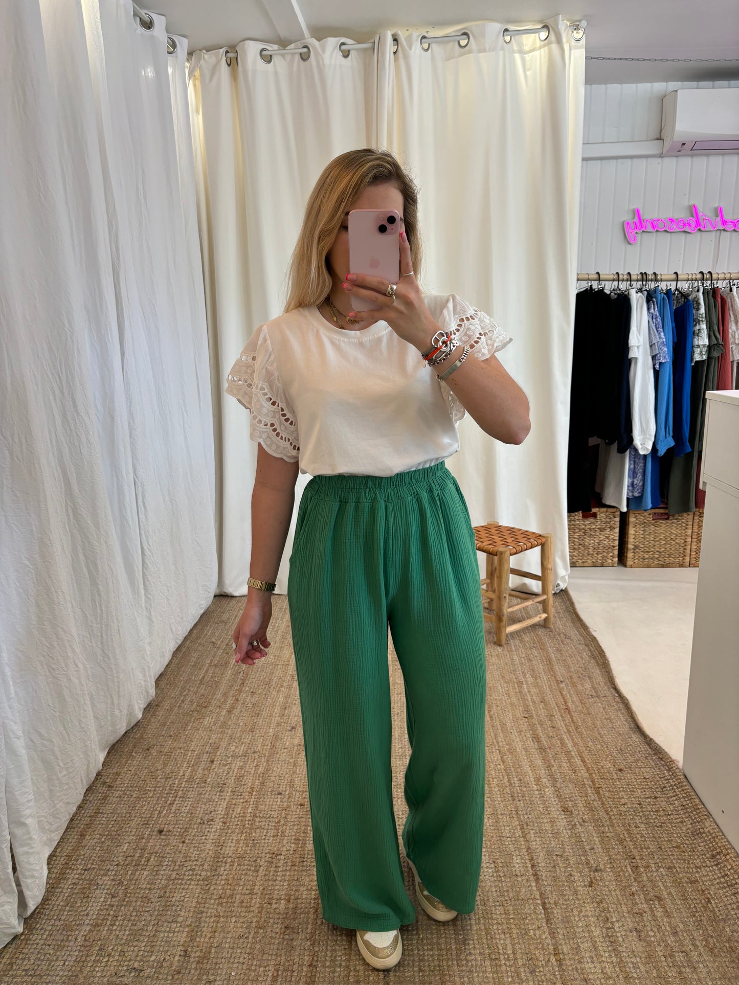 Pantalon LYA Vert