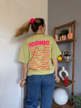 T-shirt ICONIC Vert Avocat