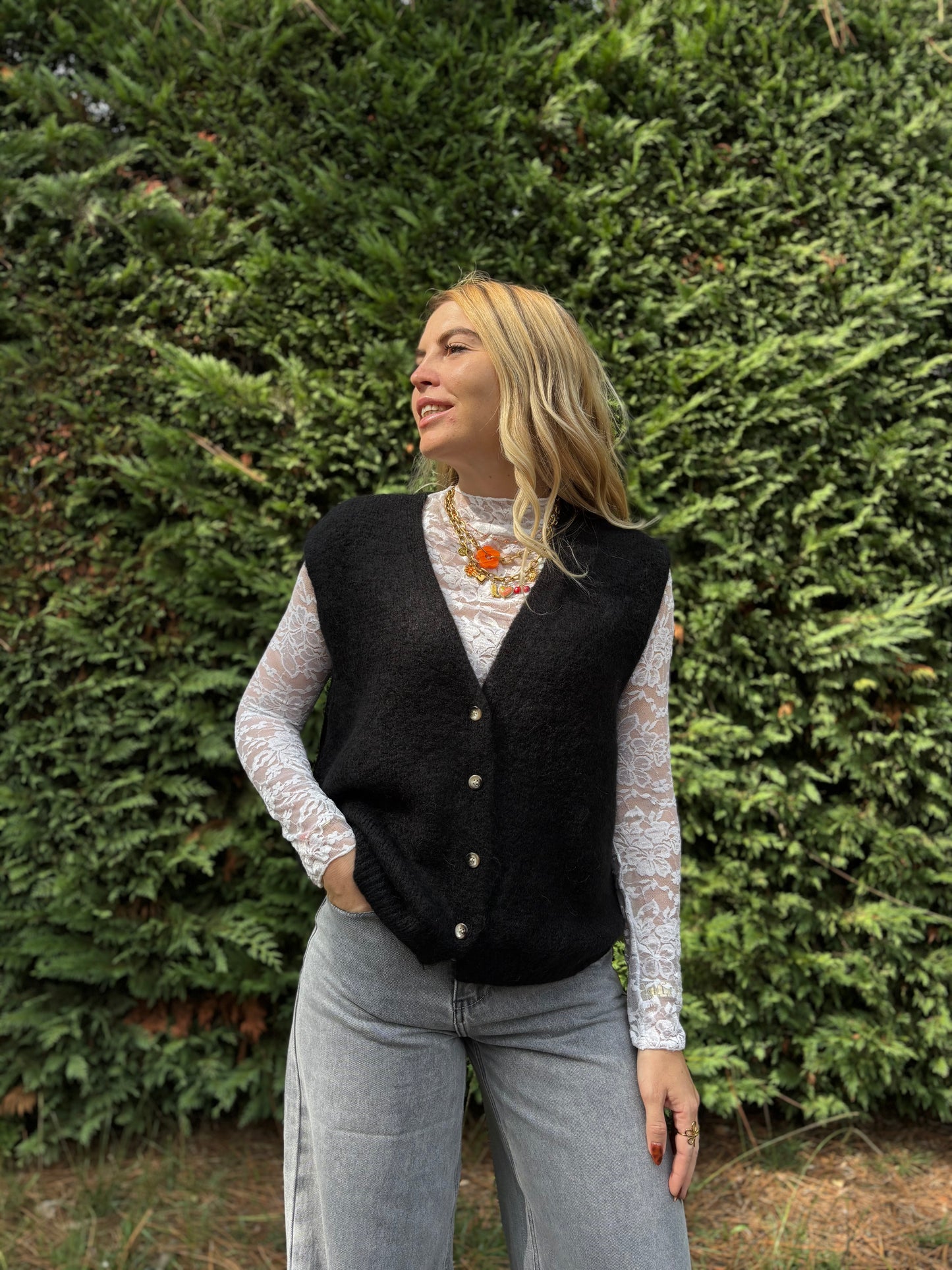 7 - Gilet TOM - Noir