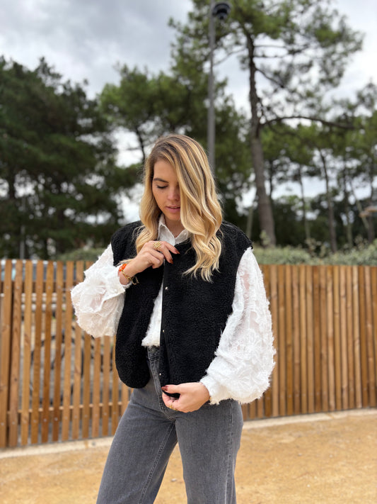 Veste sans manches ABY Noir