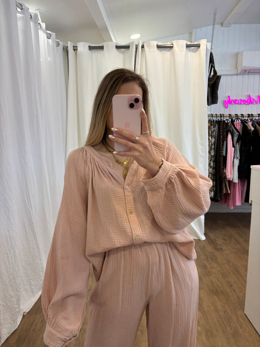 Blouse LYA Rose clair