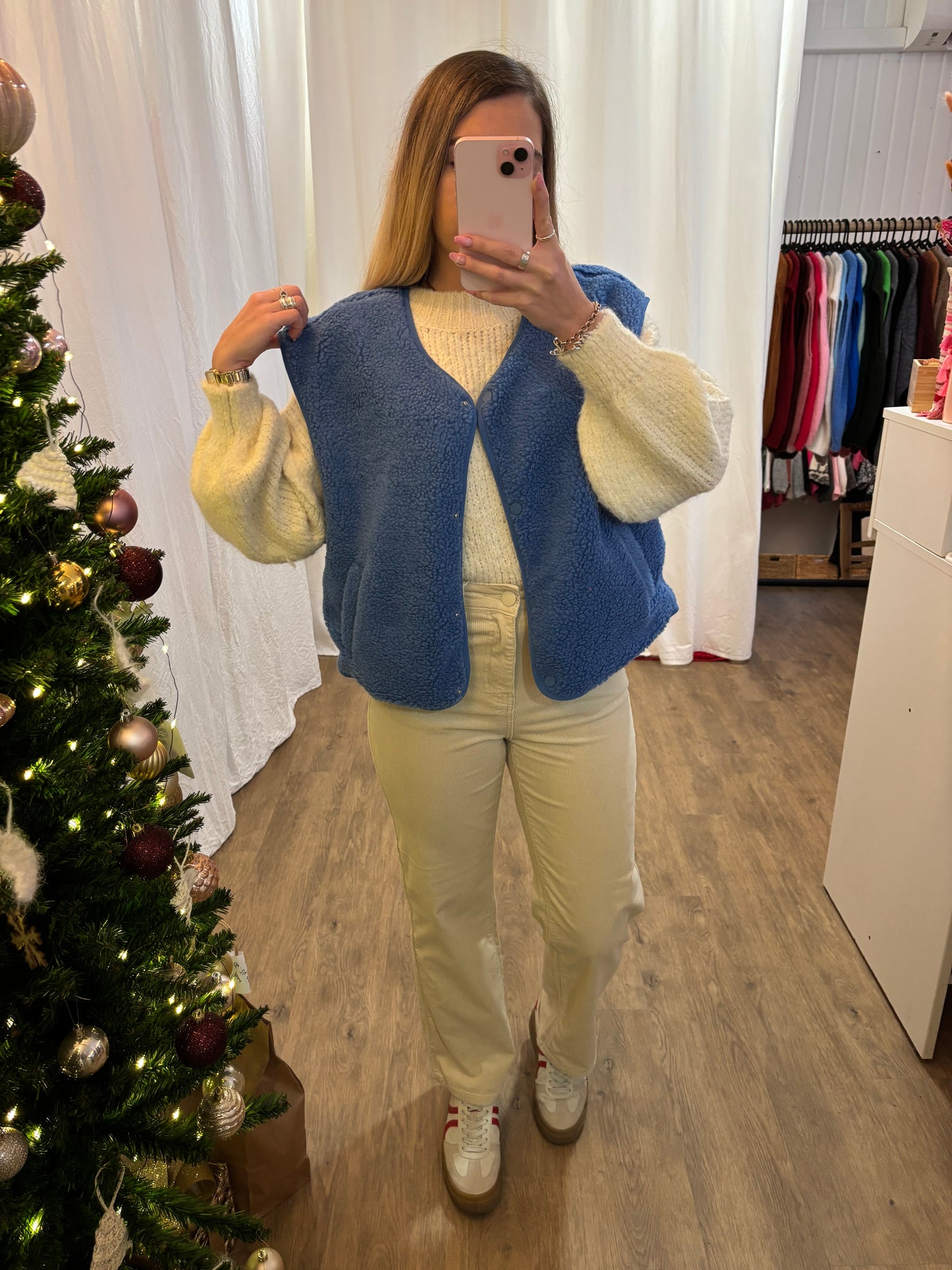Veste sans manches ABY Bleu