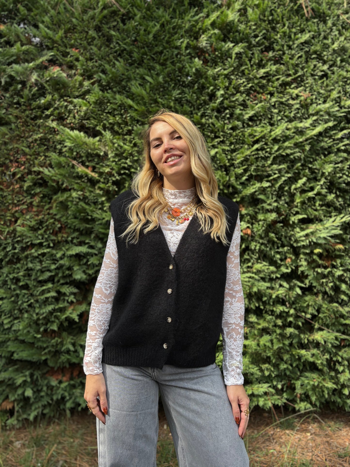 7 - Gilet TOM - Noir