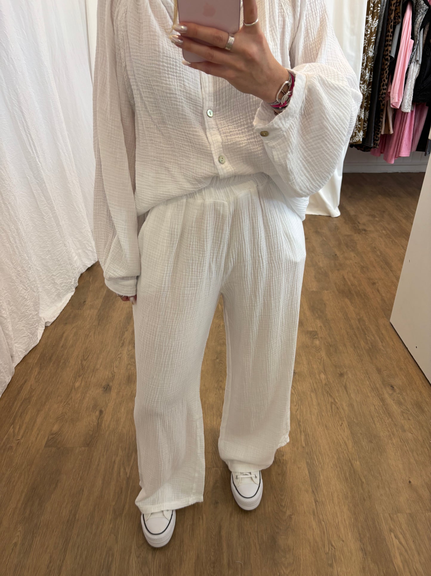 Pantalon LYA Blanc