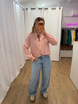 Blouse LENNY vichy rose