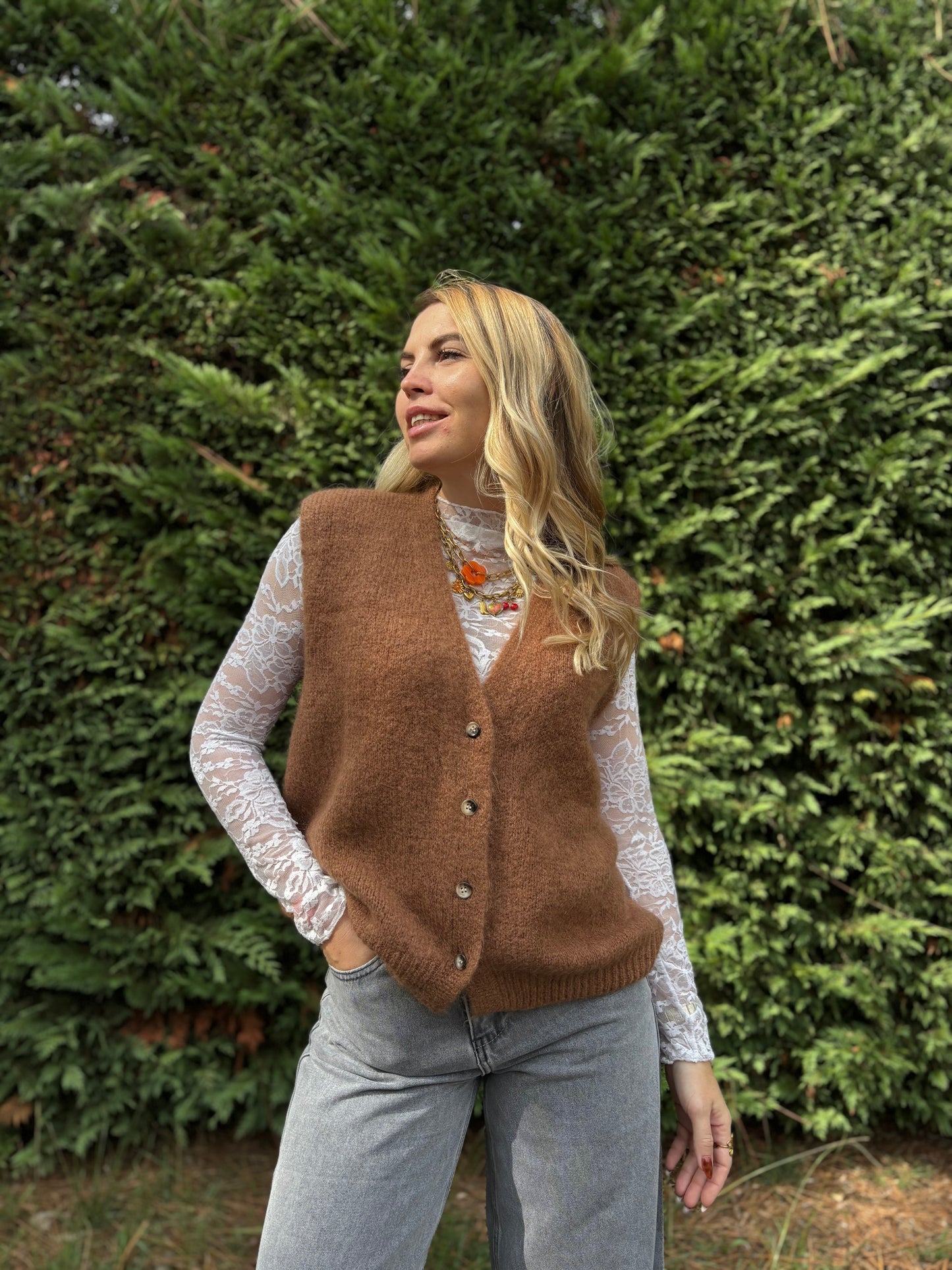 53 - Gilet TOM - Macchiato