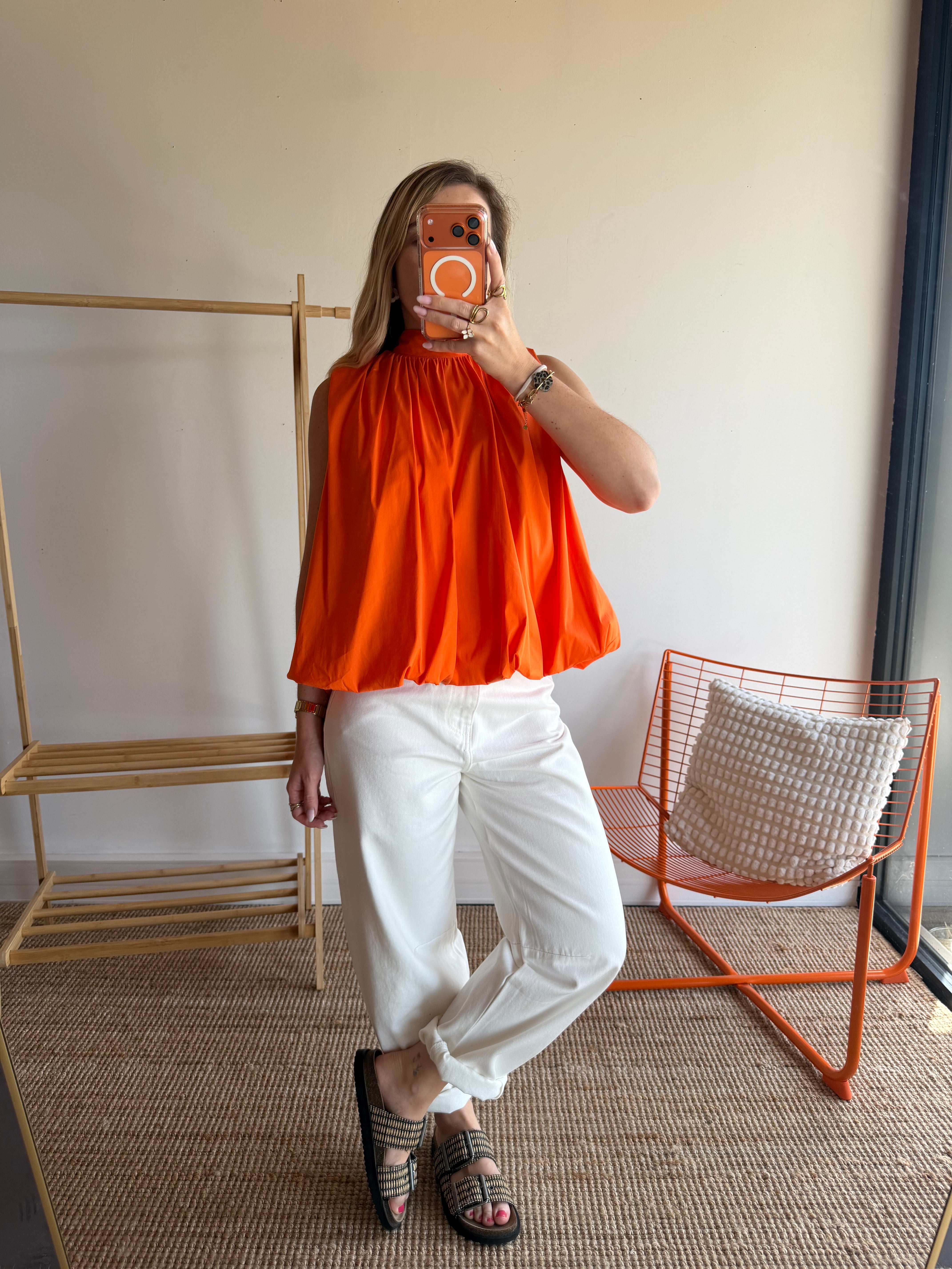 Top CARLA Orange