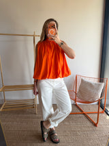 Top CARLA Orange