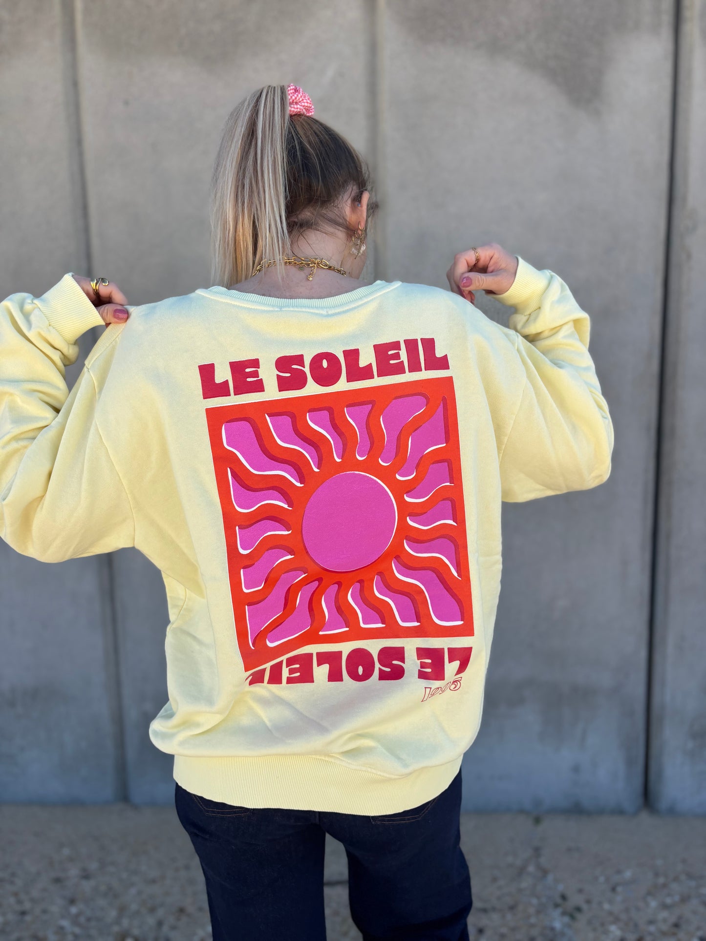 Sweat SOLEIL Jaune