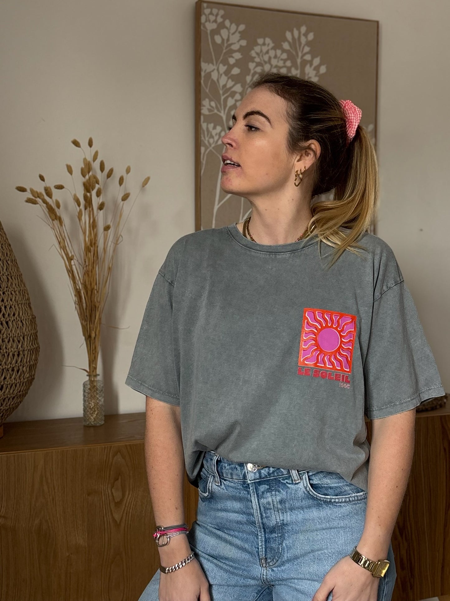 T-shirt SOLEIL Gris