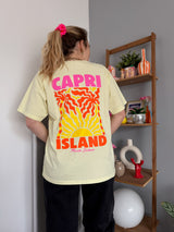 T-shirt CAPRI ISLAND Jaune