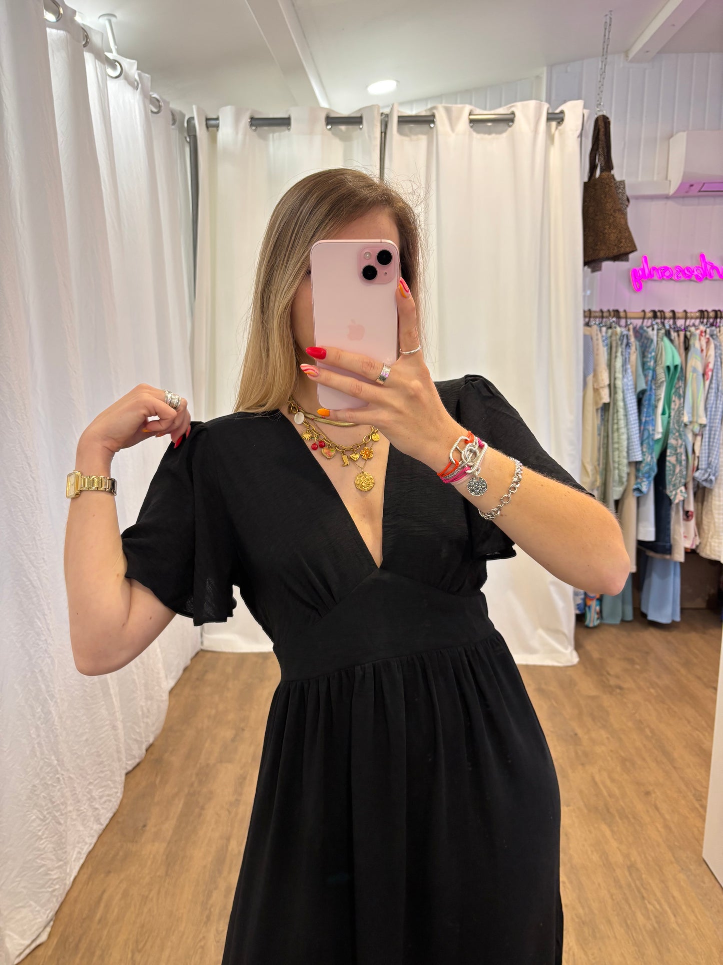 Robe longue EMMA Noir