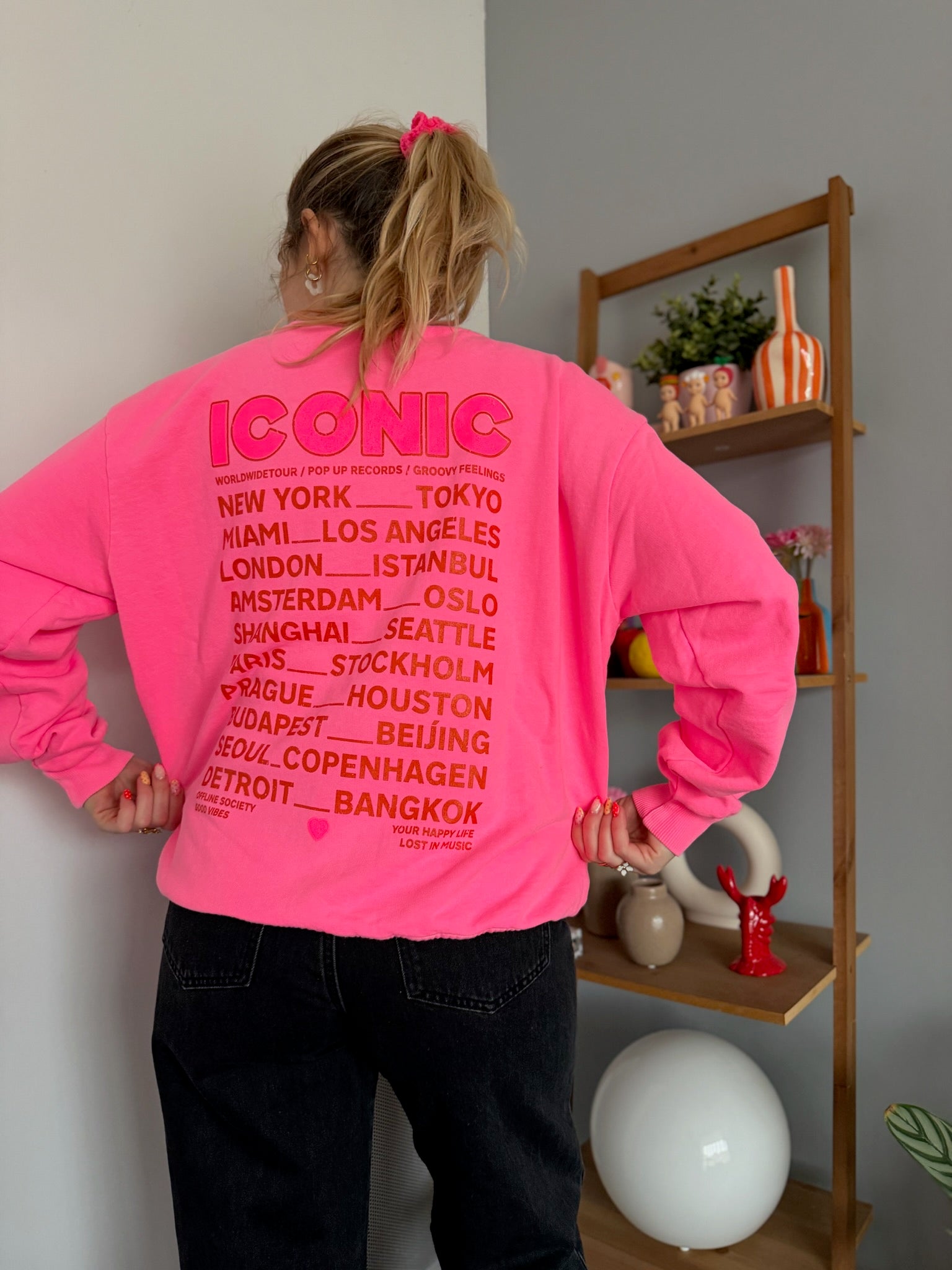 Sweat ICONIC Rose Fluo