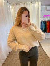 Pull CLAUDIA Beige