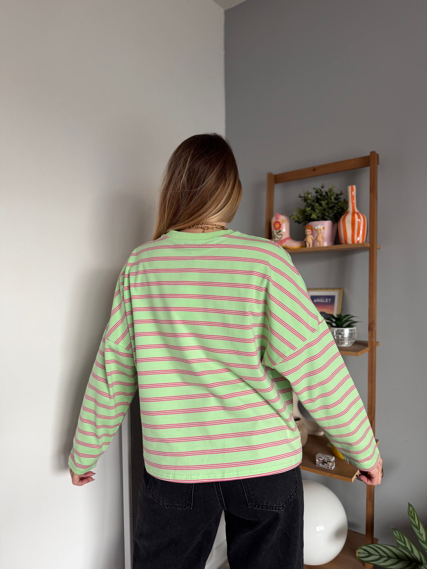 T-shirt manches longues RETRO Vert