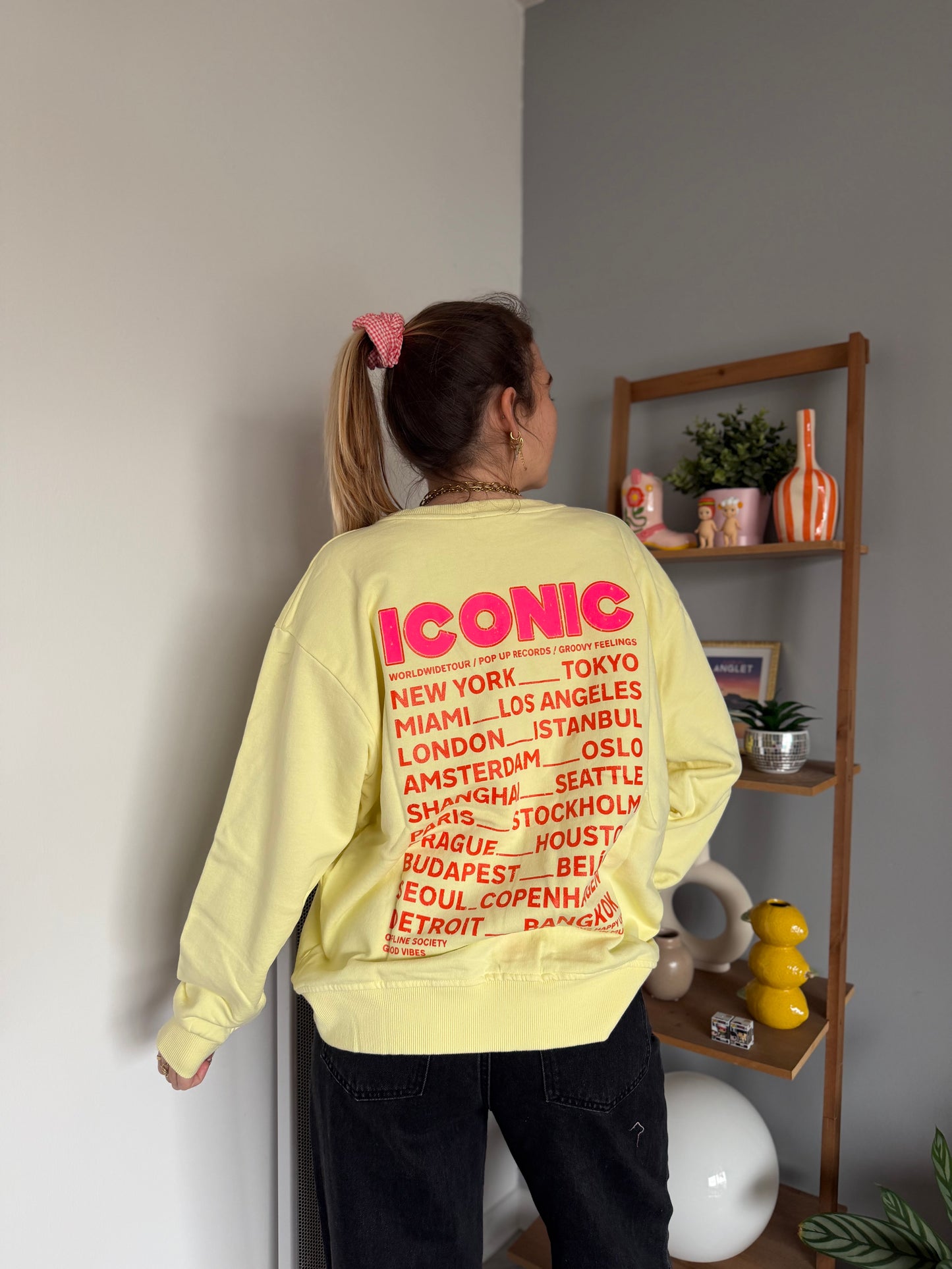 Sweat ICONIC Jaune