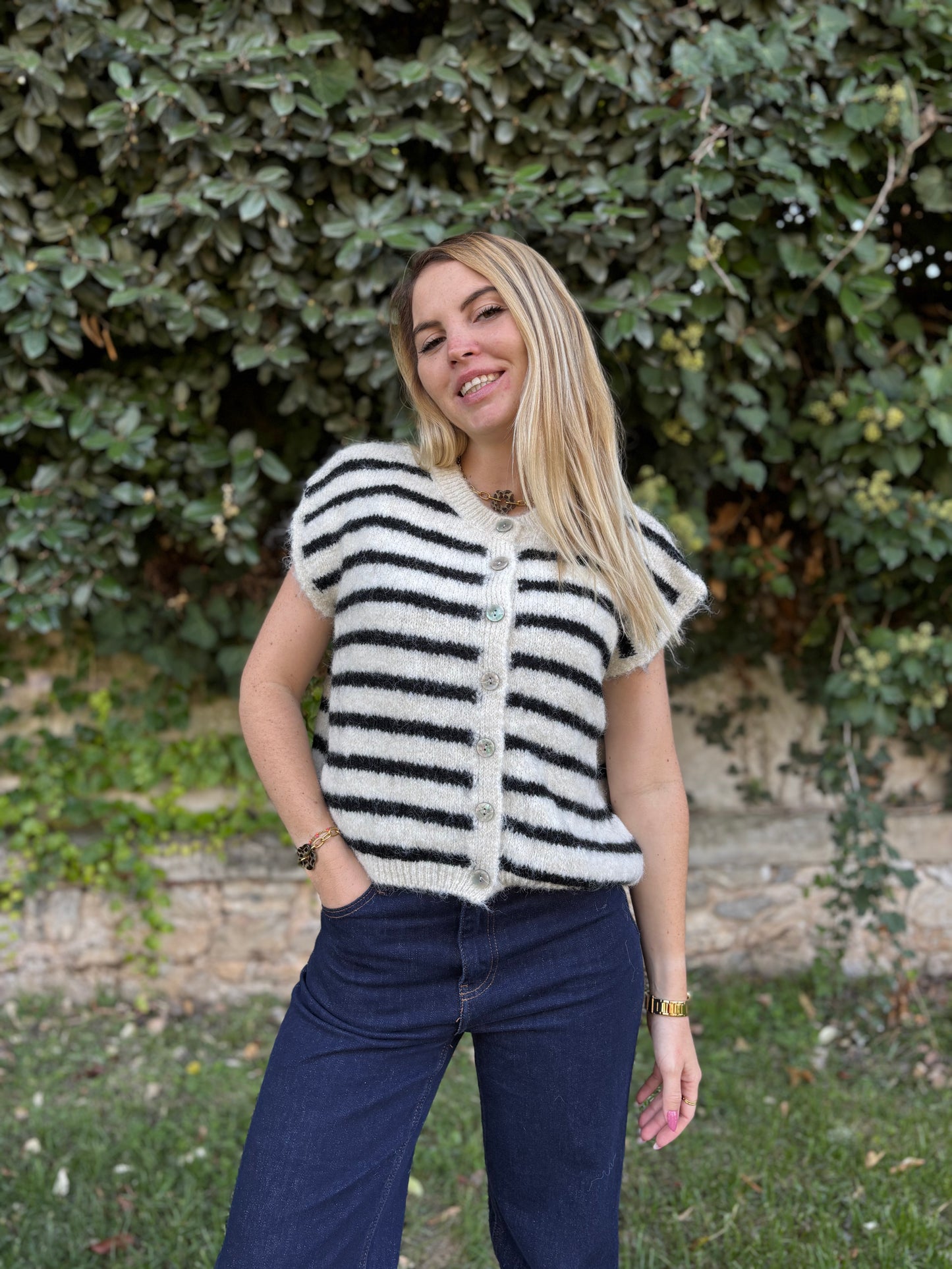 Gilet sans manches ZOÉ - 8 couleurs