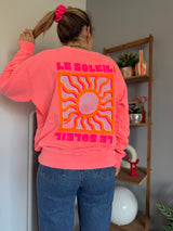 Sweat SOLEIL Corail fluo (NEW FLUO)