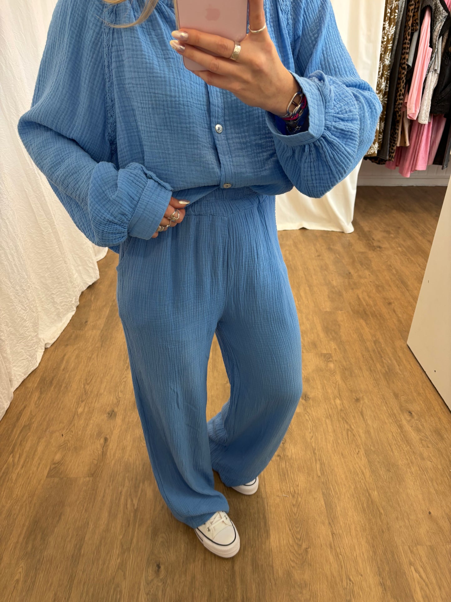 Pantalon LYA Bleu