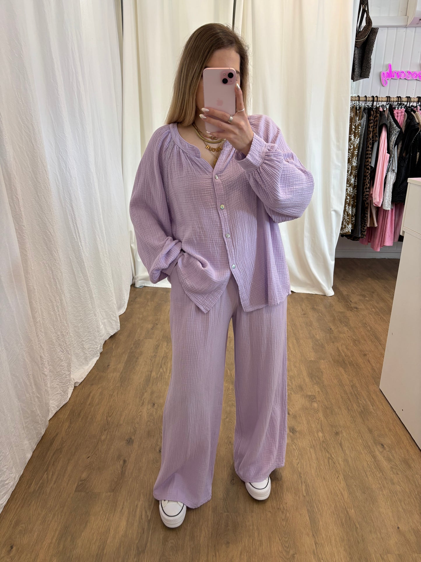 Blouse LYA Lilas