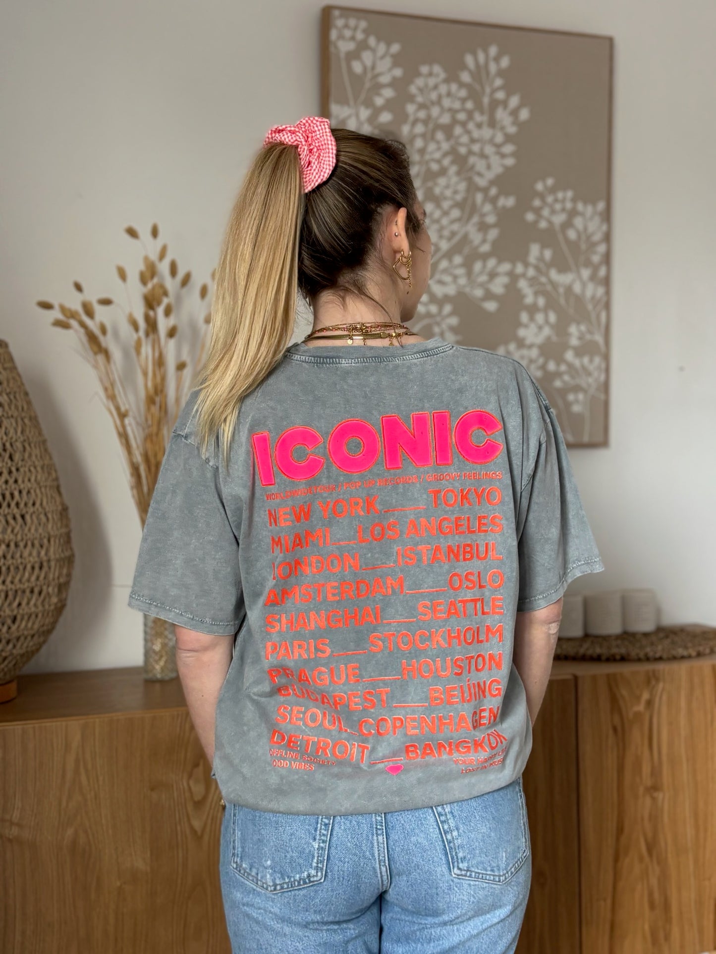 T-shirt ICONIC Gris