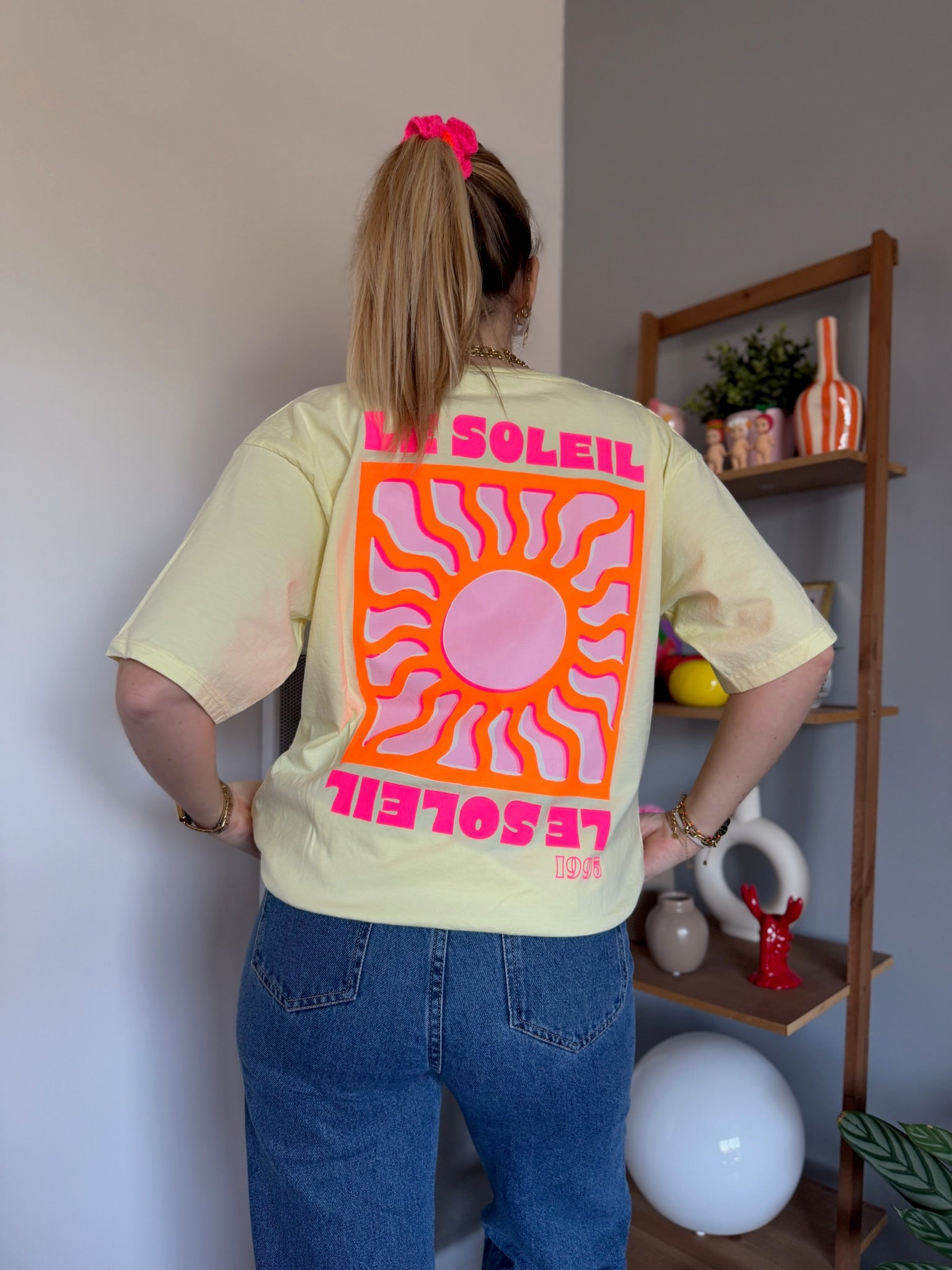 T-shirt SOLEIL (NEW FLUO) Jaune
