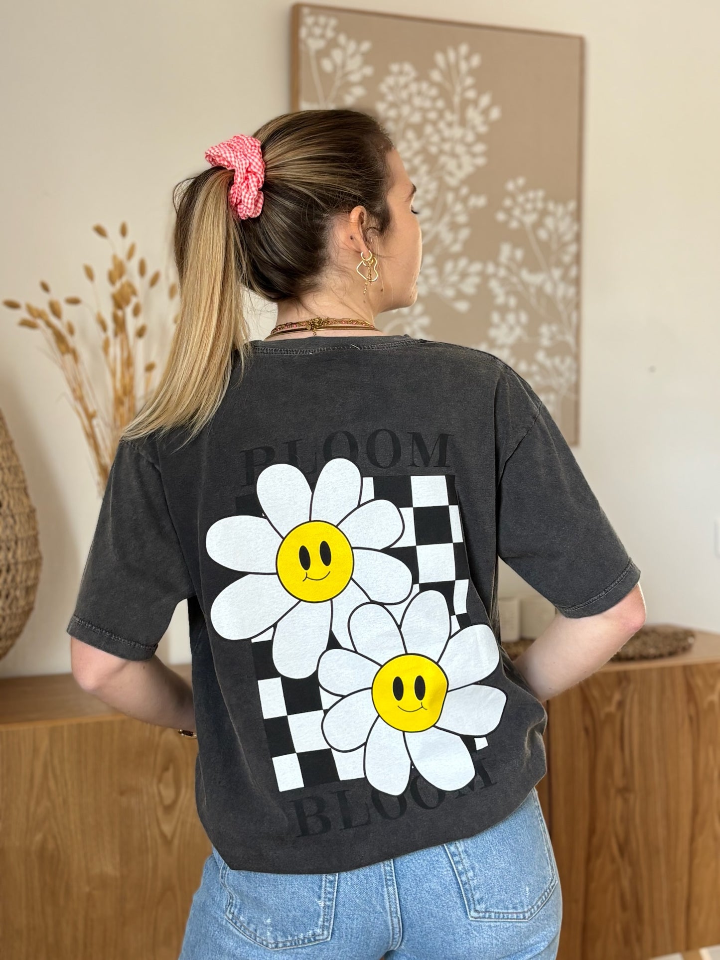 T-shirt BLOOM Noir