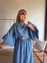 Blouse DIANE Bleu